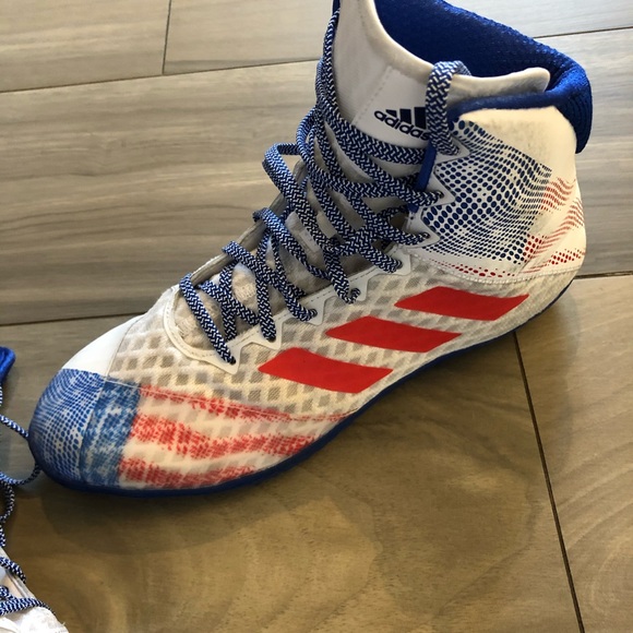 Adidas american flag wrestling shoes Clearance